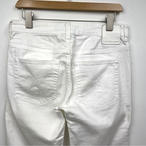 Calvin Klein | white jeans regular slim fit 31x43 - Picture 6 of 9